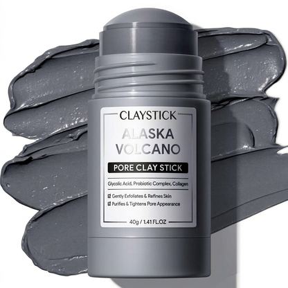 ClaySticks® - Green For Acne. Pink For Glow. Grey For Pores. Three Sticks.