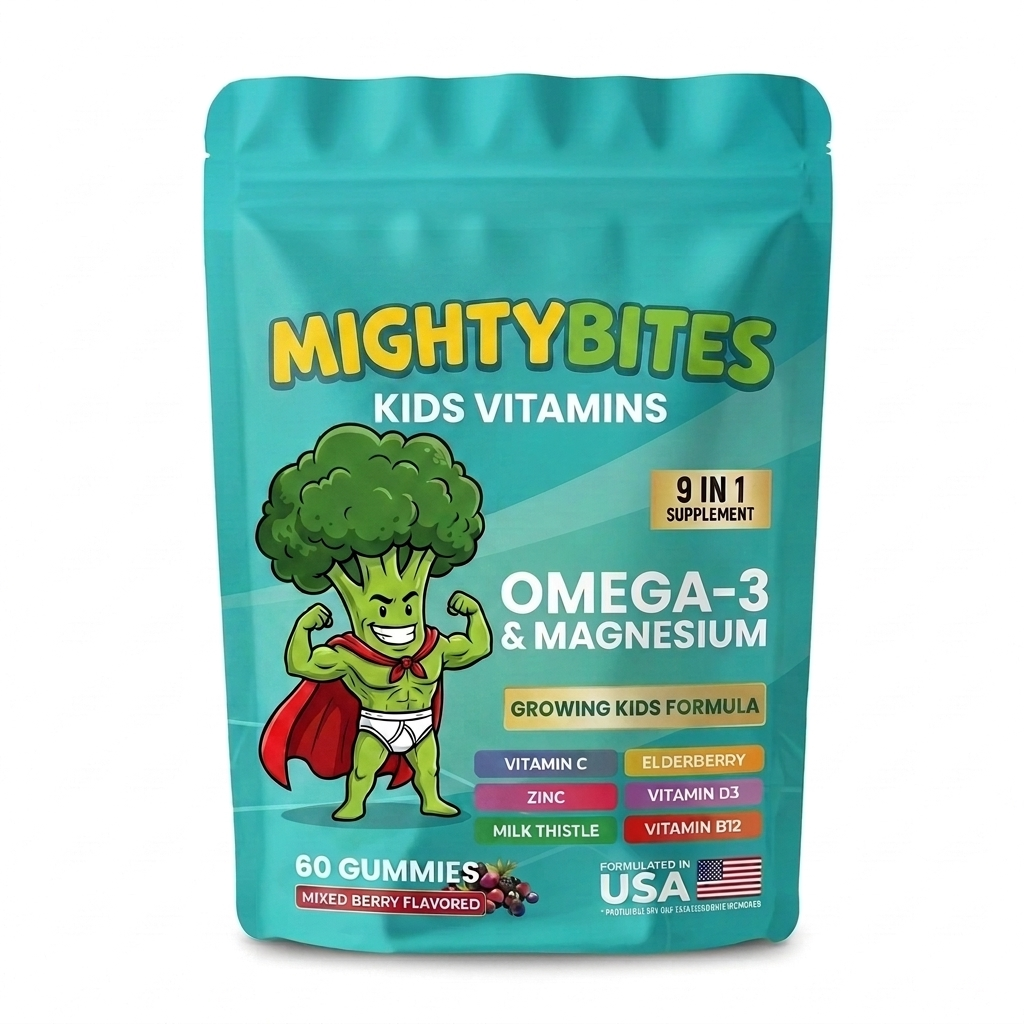 MightyBites® - The Nutritional Backup For Picky Eaters Who Need Extra Brain Support