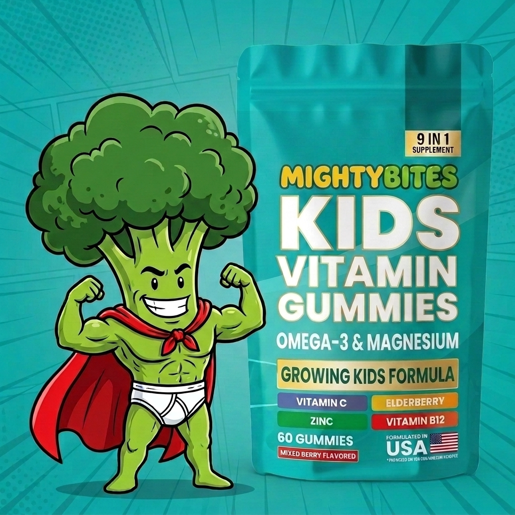 MightyBites® - The Nutritional Backup For Picky Eaters Who Need Extra Brain Support