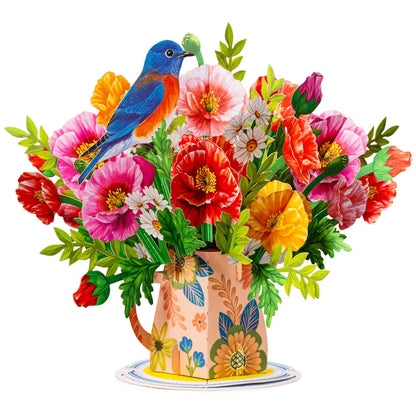 PaperLove® Flower Bouquet Card